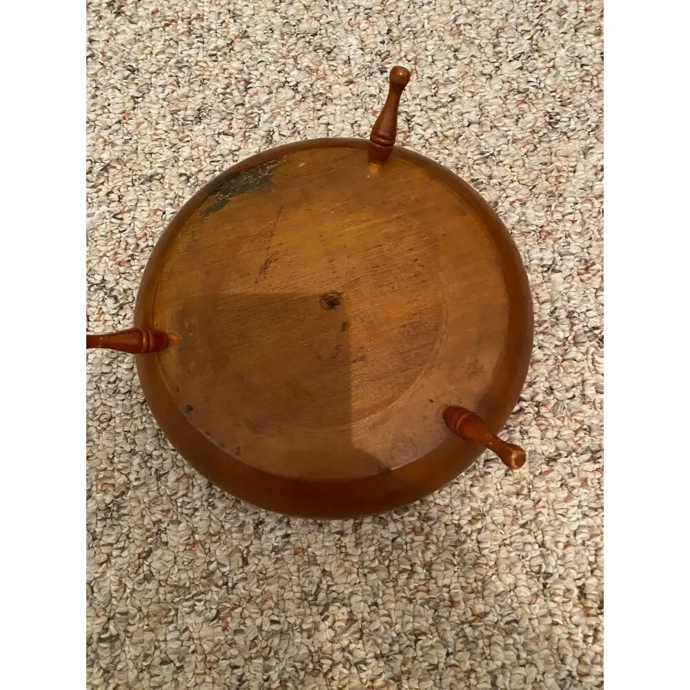 Vintage footed nut bowl